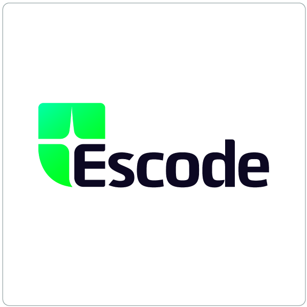 Escode Logo Green Black